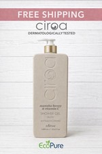 CIROA Eco Pure "Manuka Honey & Vitamin C" GLOW Shower Gel - JUMBO! - 33.8 Oz. 0.83 per gallon