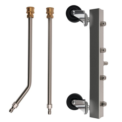 #ad 13in Undercarriage Pressure Washer Attachment 1500 4000PSI Car Wash Kit $36.00