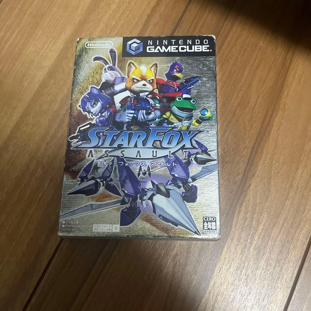 Star Fox Assault Nintendo GameCube 3D Shooting Game