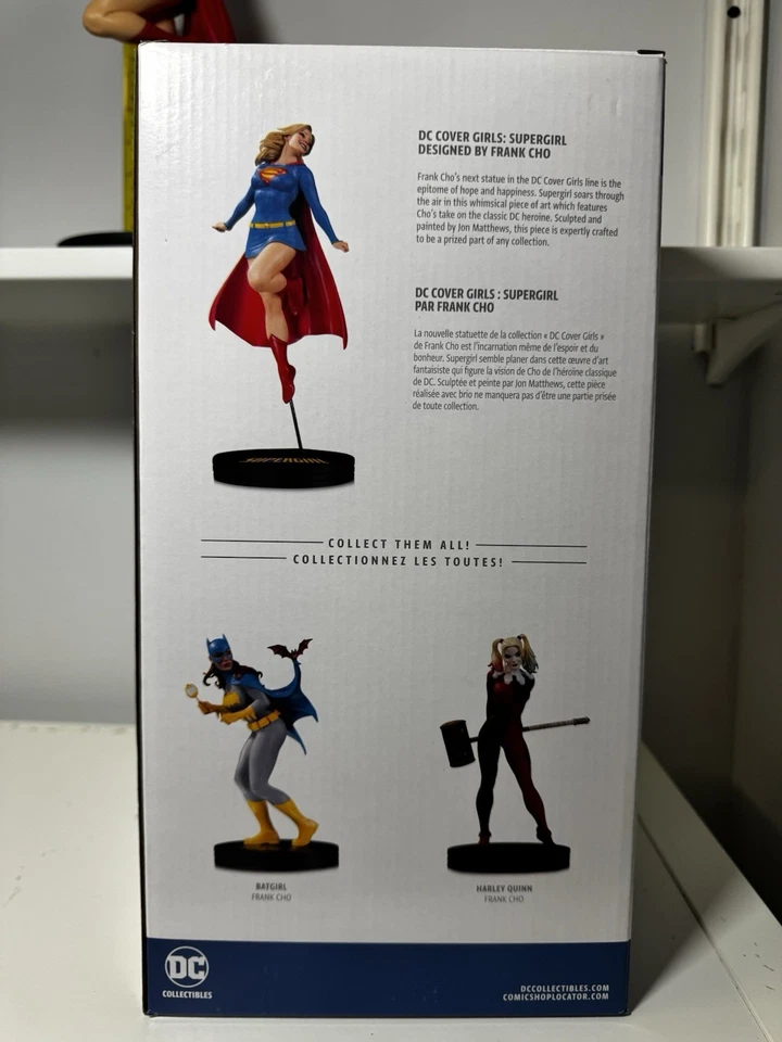 DC DIRECT COVER GIRLS FRANK CHO SUPERGIRL STATUE 840/5000 - Image 2 of 4