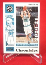 Gordon Hayward Base Chronicles NBA Panini Basketball Card #20 MT