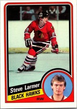 1984-85 O-Pee-Chee #37 Steve Larmer