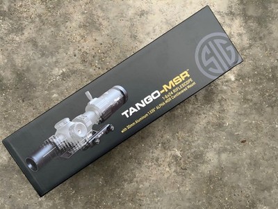 SIG Sauer Tango MSR LPVO Scope 1-6x24mm SFP w/ Alpha Cantil. MSR Mount, Black