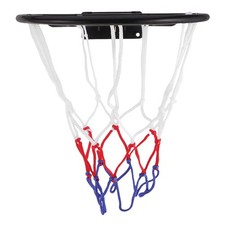 1 Set 9.8inch Basketball Rim - Replacement Breakaway Wall-Mounted Basketball