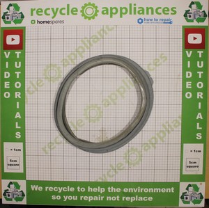 Waschmaschine Türdichtung Gummidichtung C00144134