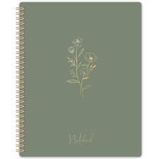 Spiral Notebook - College Ruled Notebook, Notebook Journal, 8.5'' x 10.5'', 5...