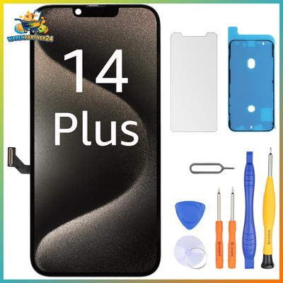 Display LCD für iPhone 14 Plus 6.7'' Ersatz FHD Touchscreen Montage