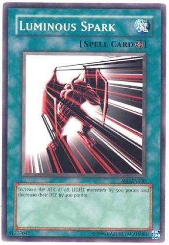 Luminous Spark - SRL-100 - Common - Unlimited Edition - Moderately Played