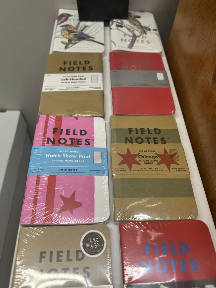 Field Notes Notebooks Memobooks HUGE Lot All Sealed - Image 2 of 4