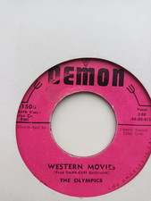 The Olympics Western Movies 7 Inch Vinyl Record Demon