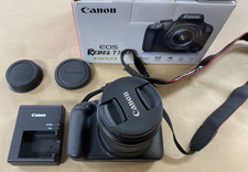 Canon EOS Rebel T100 18.0MP Digital SLR DSLR Camera With 18-55mm Lens - Tested