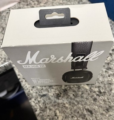 Marshall Major IV Bluetooth On-Ear Wireless Charging Headphones Black