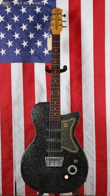 Danelectro 56 U-3 Reissue - Black Metalflake