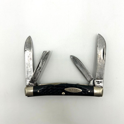CASE XX 4 Blade 2 dot 1 dot Pocket Knife Folding Vintage 1978 USA