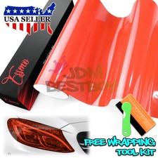 Headlight Tpu Tint Red Gloss Ppf Protection Film Taillight Lamp Vinyl Auto Wrap