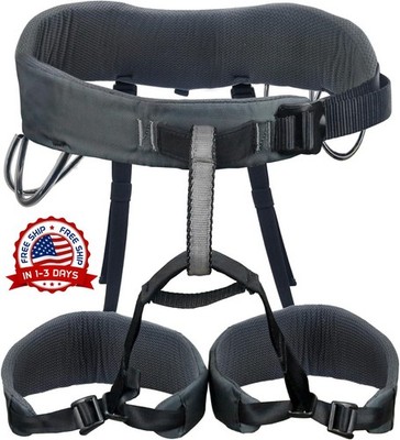 Arnés de medio cuerpo para escalada, arnés para escalada en roca de montañismo
