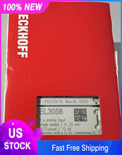 Beckhoff EL3058 PLC Module EL 3058 New In Box