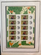 FRANCE. TIMBRES PERSONNALISÉS. 2 FEUILLETS DIFF. 2004. GROSSE COTE. 100 EUROS.