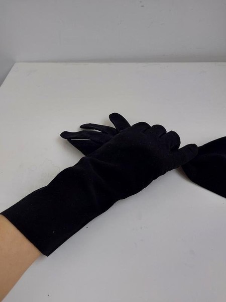 Women Gant Gloves Black Suede S