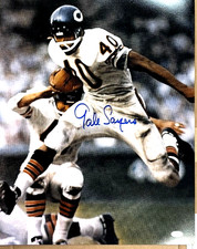 Gale Sayers Signed 16x20 Photo Chicago Bears HOF JSA Auto D90416