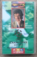UEFA Champions League 1995/96 VHS Video Kassette BVB Dortmund Fussball 