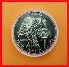 Liberia * 5 Dollar 2000 BU * XXVII. Olympische Sommerspiele  Sydney 2000 TOP !!!