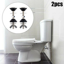 2Pc Toilet Tank Bolt Cistern to Toilet Pan Fixing Fitting Sealing Kit Close Coup