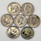 Toned Bicentennial Kennedy Half Dollars  |  Lot of Seven (7) Coins