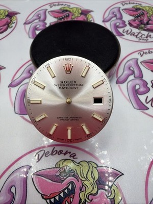 Rolex Datejust Zifferblatt 41mm Ref 126303 126333 Silber Index Original Cal. 3235