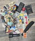 Antique ESTATE Junk drawer lot vintage Men's Sports, Ephemera, Flashlights, Misc — photo 2