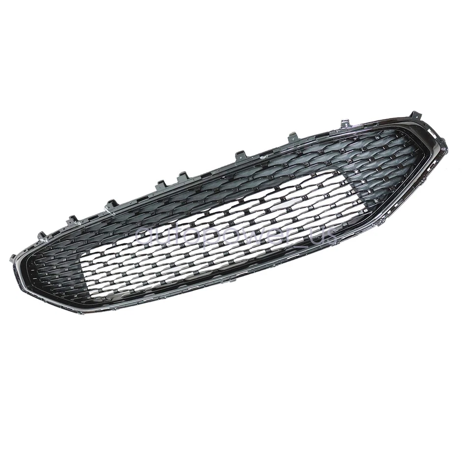 Front Upper Chrome Honeycomb Bumper Grille For 2019 2020 Ford Fusion KS7Z8200AC - Изображение 3 из 4