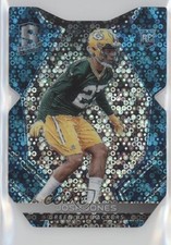 2017 Panini Spectra Rookies Neon Blue Prizm Die-Cut 5/35 Josh Jones #168 8p8