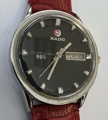 Vintage Rado Starliner 999 Automatik Uhr - selten Day-Date