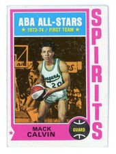 1974-75 Topps Mack Calvin #245