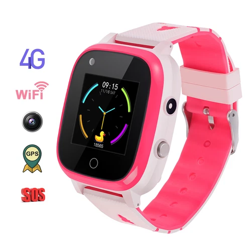 Smartwatch 4G Dzieci Telefon Zegarek z GPS WiFi Rozmowa wideo SOS dla chłopców Dziewcząt - Zdjęcie 28 z 65