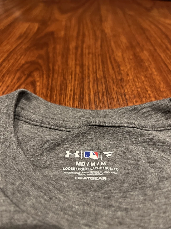 Camiseta de Sábado por la Mañana de los Chicago Cubs de Under Armour para Hombres Talla Mediana M MLB Foto 4 de 4