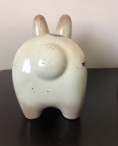 Kidrobot Happy Stache Labbit 10" Vinyl Figur von Frank Kozik Selten Nintendo Selten - Bild 5 von 11