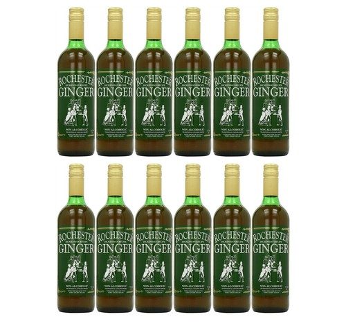 Rochester Non-Alcohol Gluten-Free, Cholesterol Free Ginger Wine 3x, 6x,12x725ml - Picture 7 of 7
