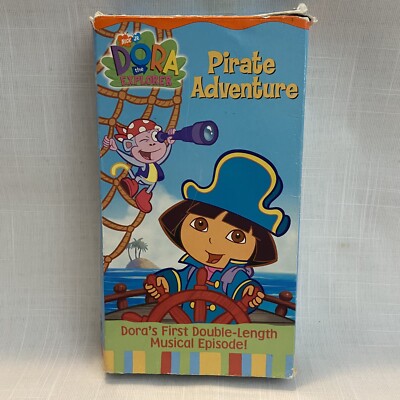 Dora the Explorer: Pirate Adventure - VHS 2004 Nick Jr 97368795839