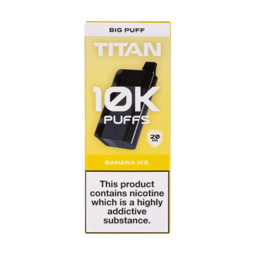 Titan 10K Disposable Vape Pen BIG 8x 2ml Pod Kit 10000 Puffs | 20mg Nic Shot - Picture 2 of 6