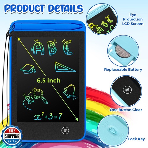 Zhehao 12 Pcs LCD Writing Tablet Drawing Board Doodle Board Educational Toys - Picture 2 of 5