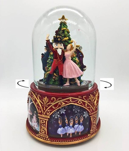 NUTCRACKER SUITE ROTATING AND MUSICAL SNOW GLOBE - Picture 2 of 5
