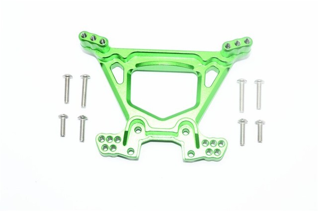 GPM Green Aluminum Rear Shock Tower for Traxxas Rustler 4x4 VXL & XL-5 | eBay