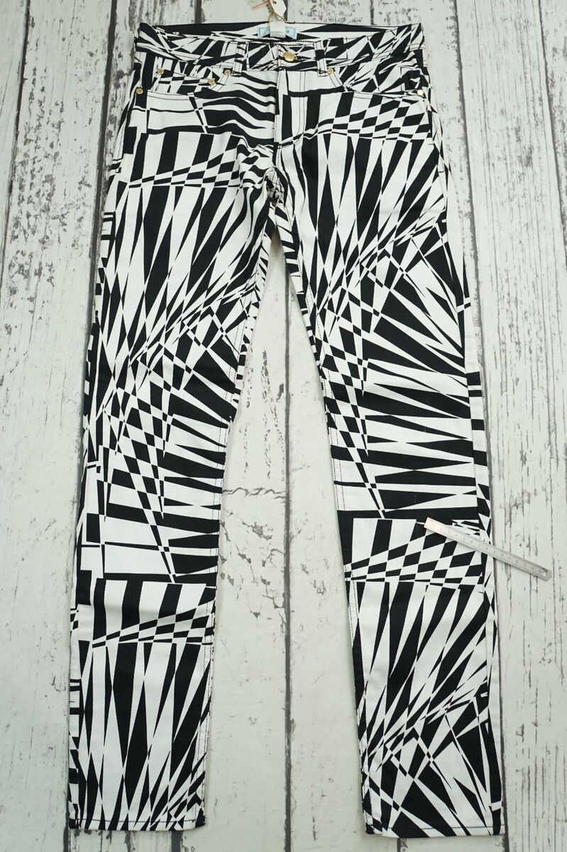 New VERSACE x H&M Collaboration Mens Zebra Black White W31 New VERSACE x H&M Collaboration Mens Zebra Black White W31