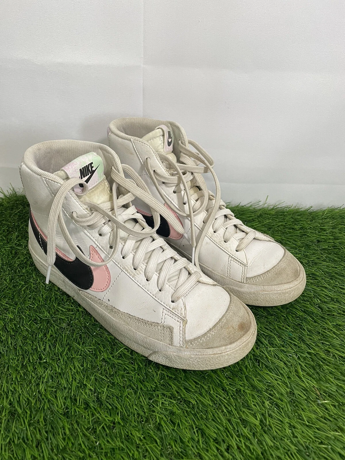 Nike Blazer Mid '77 SE Doppio Swoosh Bianco Artico Punch DD1847 101 Ragazza Taglia 6Y