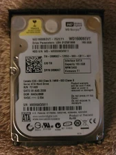 Western Digital 160GB HDD Laptop SATA WD1600BEVT-75ZCT1 TESTED/WORKS GREAT!