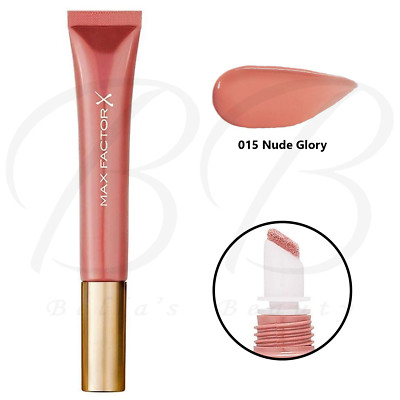 MAX FACTOR Colour Elixir Nourishing Lip Gloss Cushion 9ml - 015 Nude Glory *NEW*