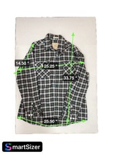 Orvis Men  s Flannel Shirt Size Large with Pockets