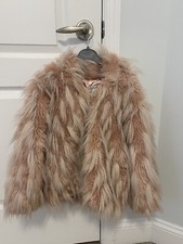 Girl Faux Fur Pink Jacket