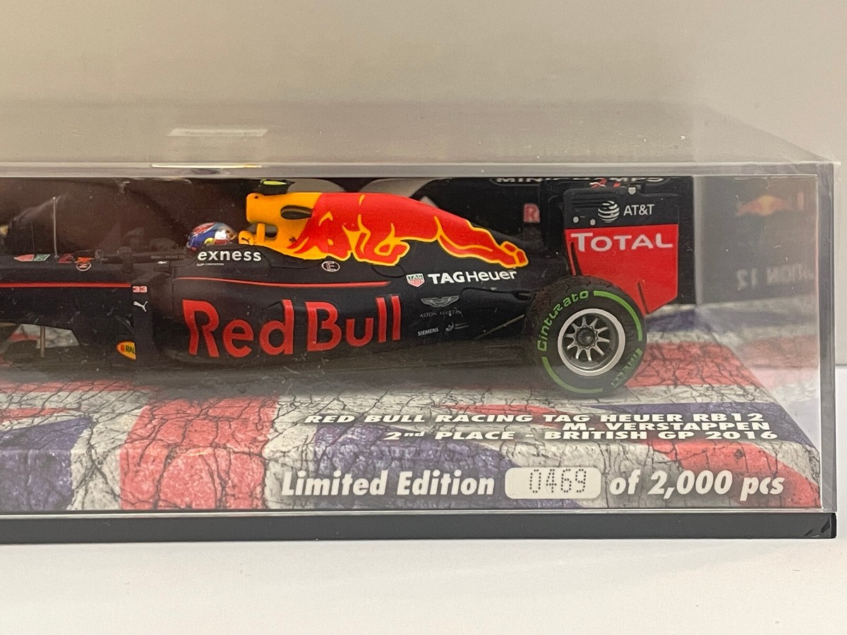 Minichamps 1:43 Red Bull Racing RB12 2nd Place British GP